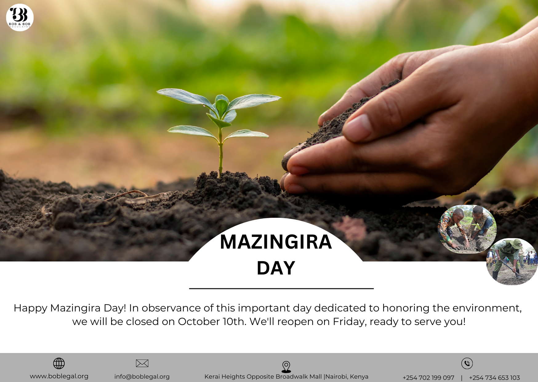 Happy Mazingira Day! by Bob & Bob Advocates